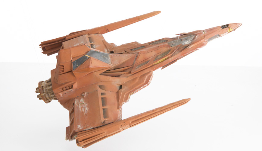 Draconian Marauder fighter Original Model from Buck Rogers