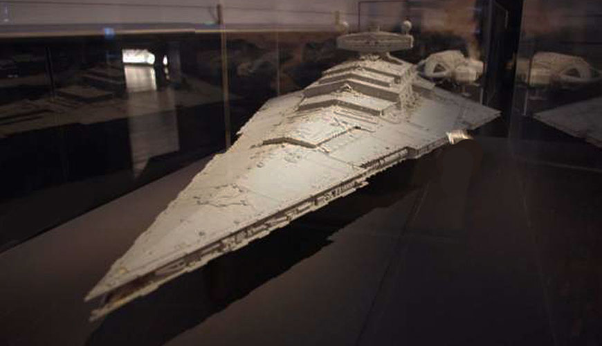 Star Destroyer Original Museum Model built by Magicam