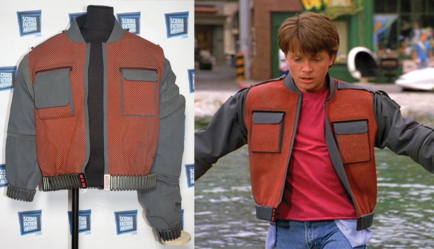 Igualmente Fascinar Valiente Marty McFly & Marty Junior 2015 vest | ScienceFictionArchives.com