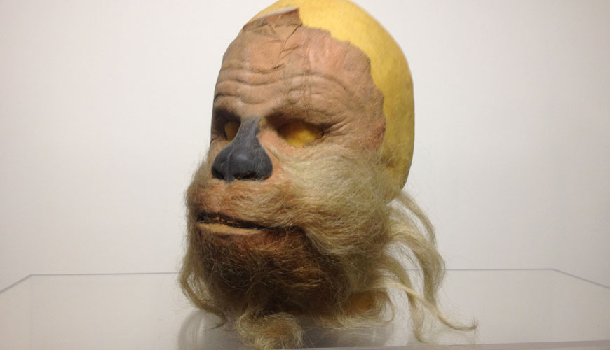 Stuart Freeborn's Original Unfinished Chewbacca Latex Mask ...